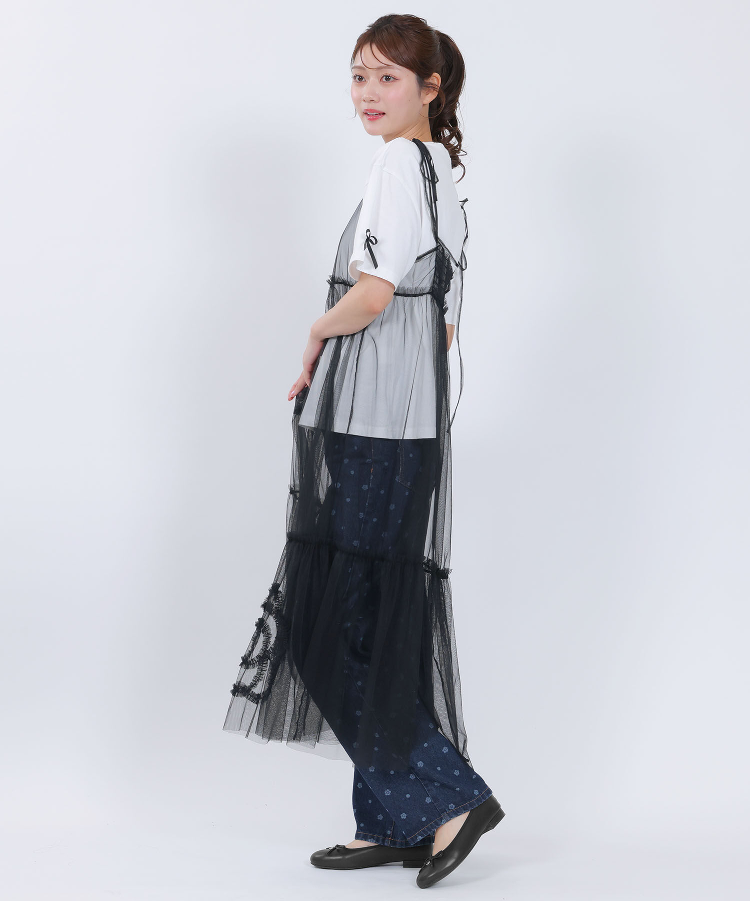 MARY QUANT「デイジーメタルバレエ シューズ」|バレエシューズ|