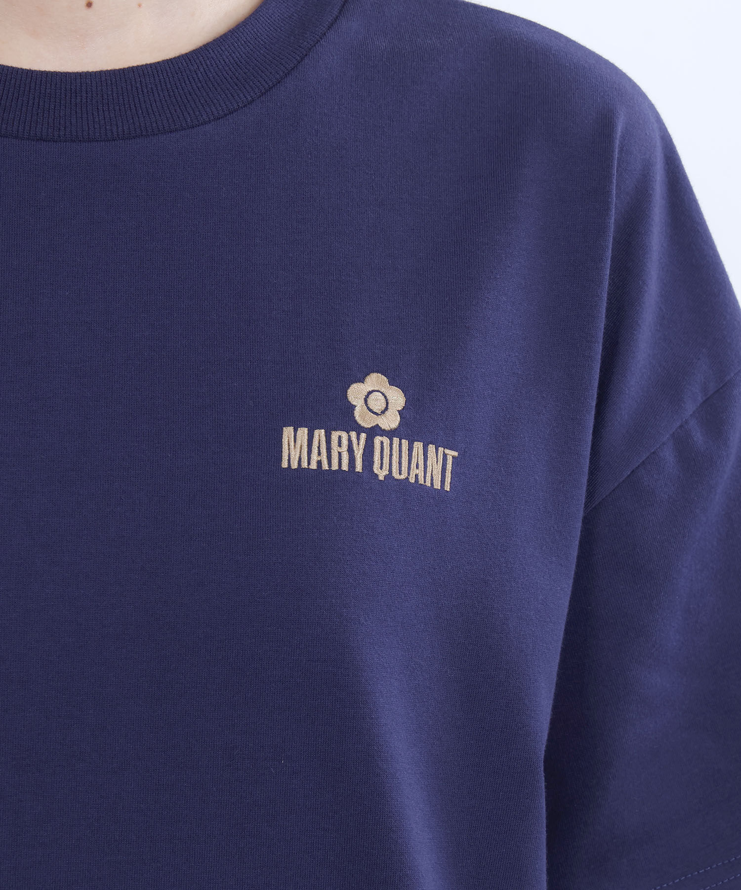 MARY QUANT「シンプルロゴビッグ Tシャツ」|Tシャツ・カットソー|