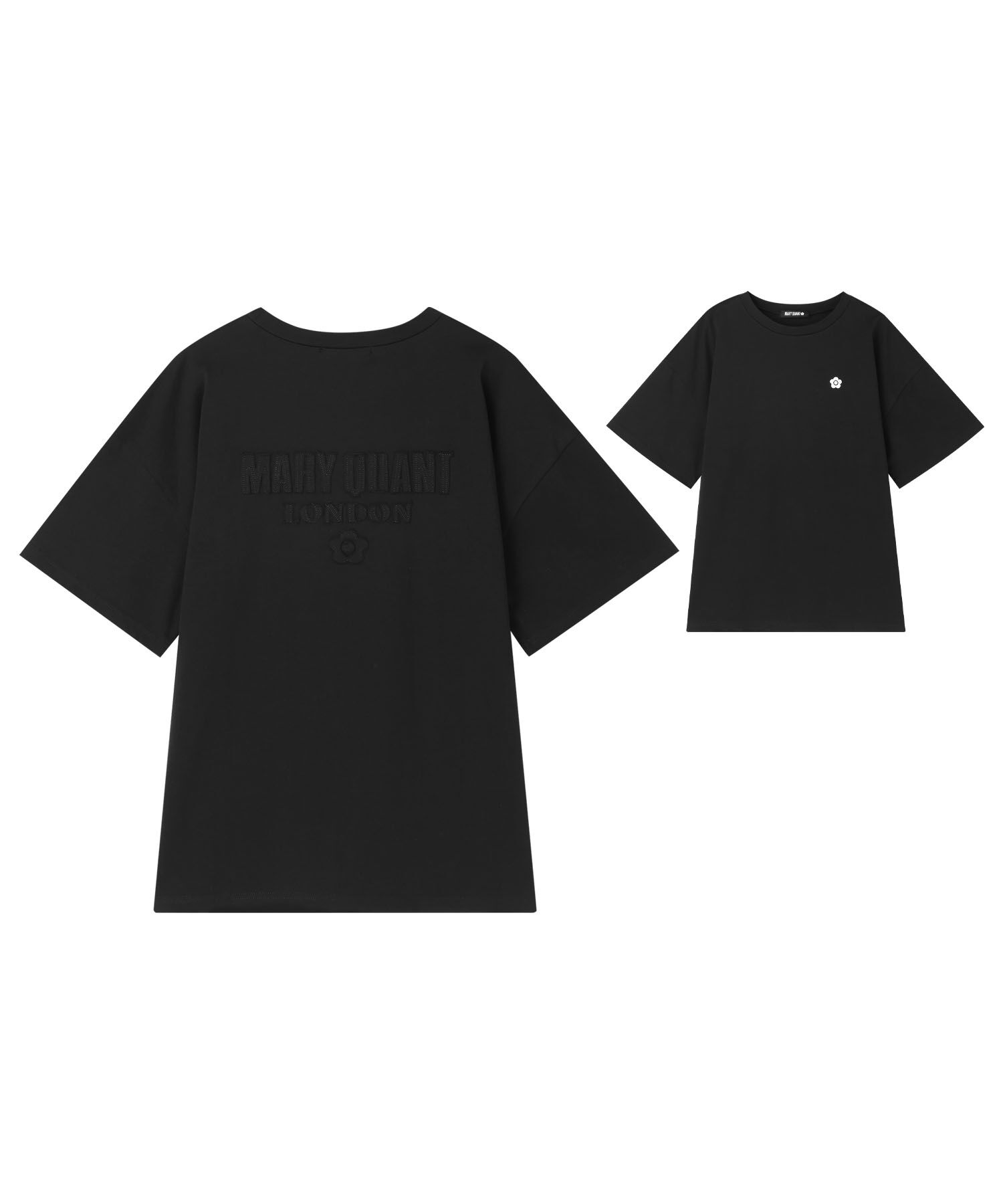 MARY QUANT「バックアップリケ Tシャツ」|Tシャツ・カットソー|