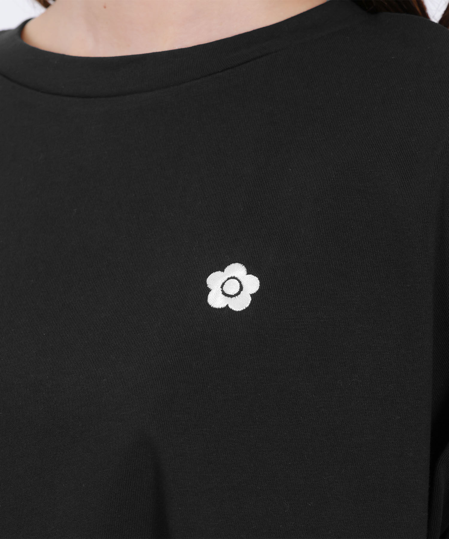 MARY QUANT「バックアップリケ Tシャツ」|Tシャツ・カットソー|