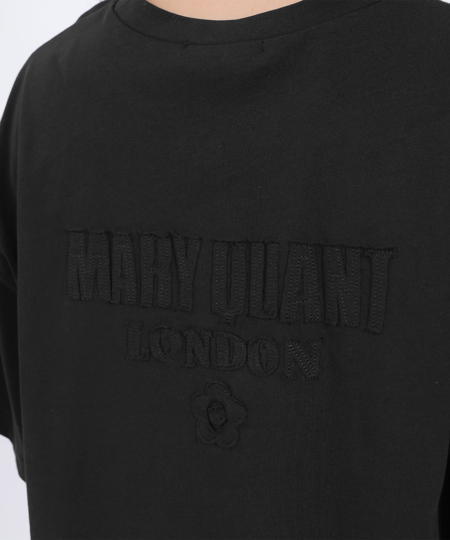 MARY QUANT「バックアップリケ Tシャツ」|Tシャツ・カットソー|