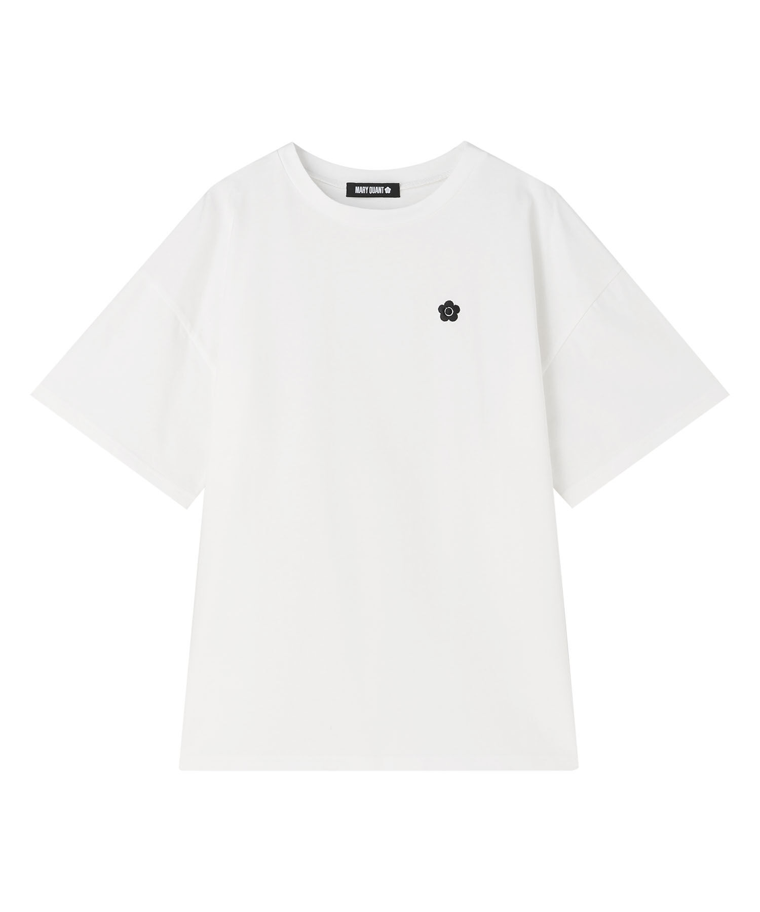 MARY QUANT「バックアップリケ Tシャツ」|Tシャツ・カットソー|