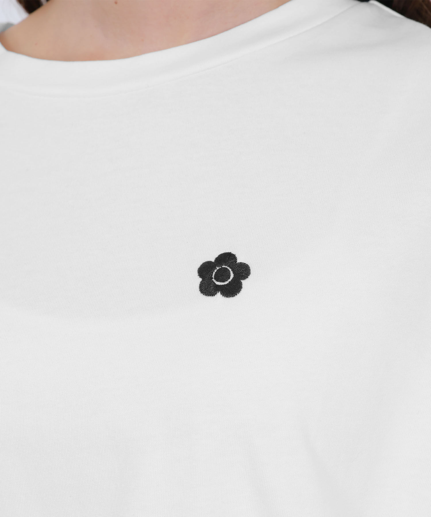 MARY QUANT「バックアップリケ Tシャツ」|Tシャツ・カットソー|