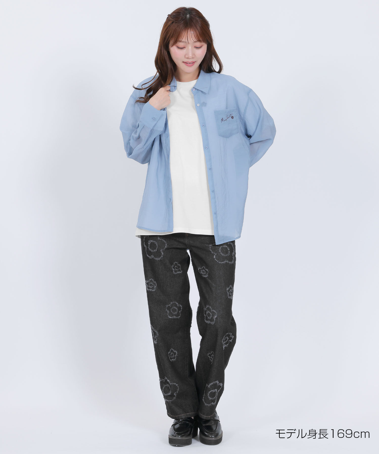 MARY QUANT「バックアップリケ Tシャツ」|Tシャツ・カットソー|