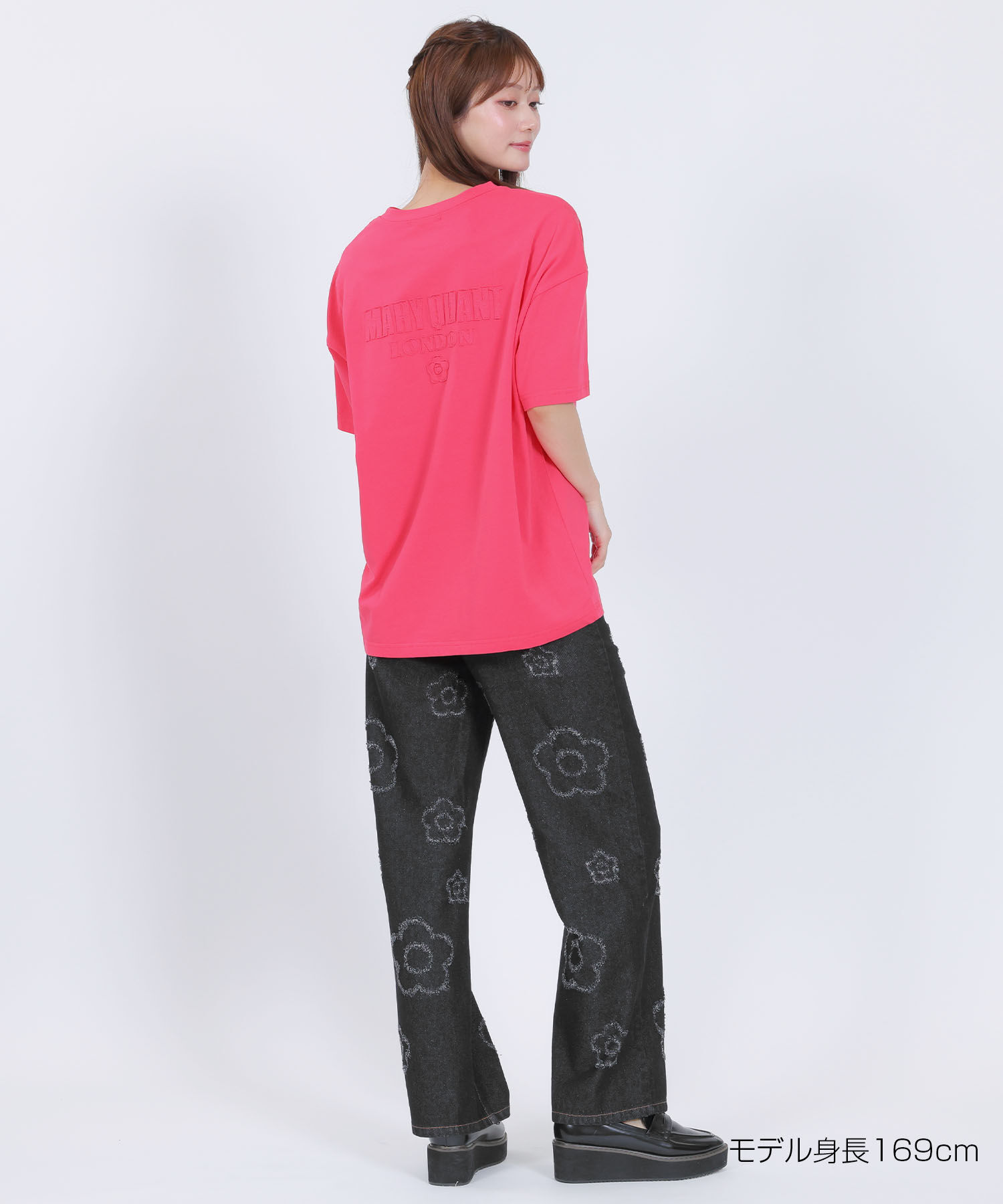 MARY QUANT「バックアップリケ Tシャツ」|Tシャツ・カットソー|