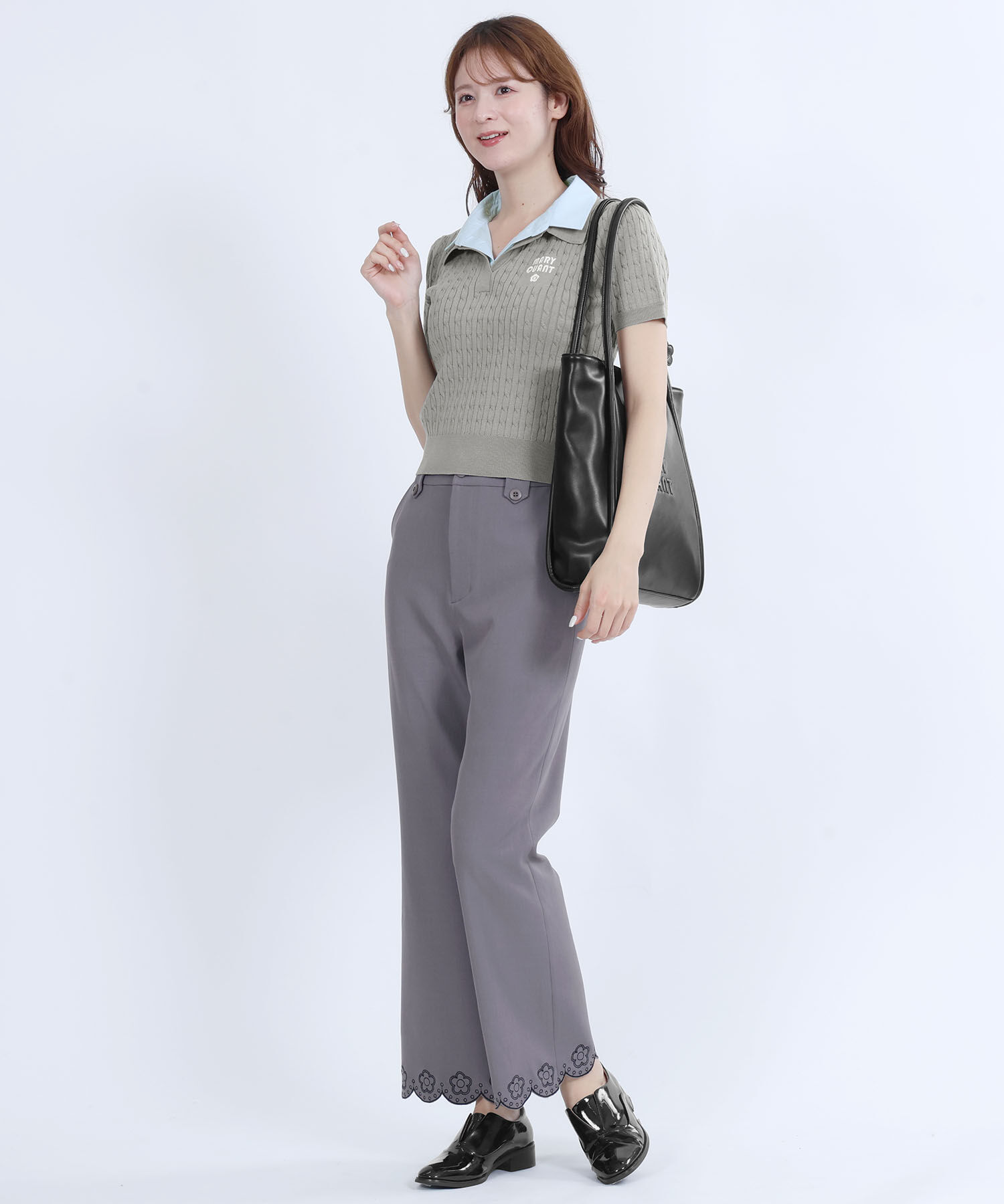 MARY QUANT「デイジーパッチムーヴ トート」|トートバッグ|