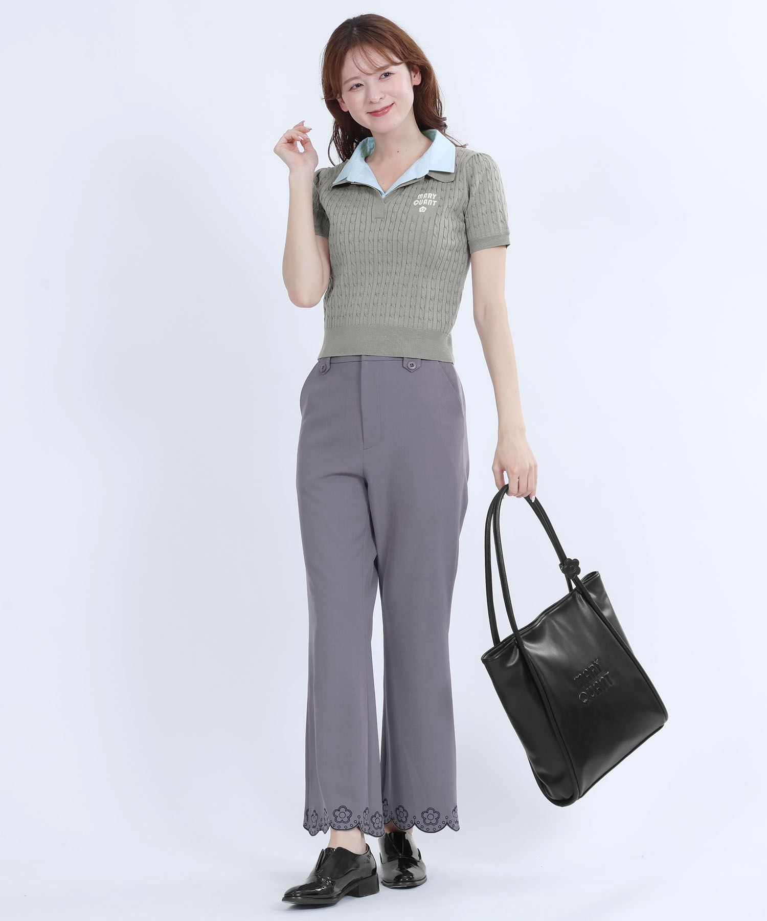 MARY QUANT「デイジーパッチムーヴ トート」|トートバッグ|