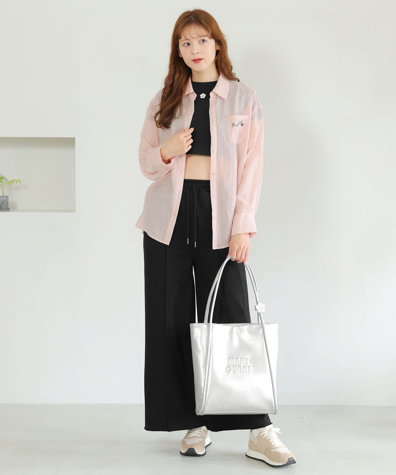 MARY QUANT「デイジーパッチムーヴ トート」|トートバッグ|