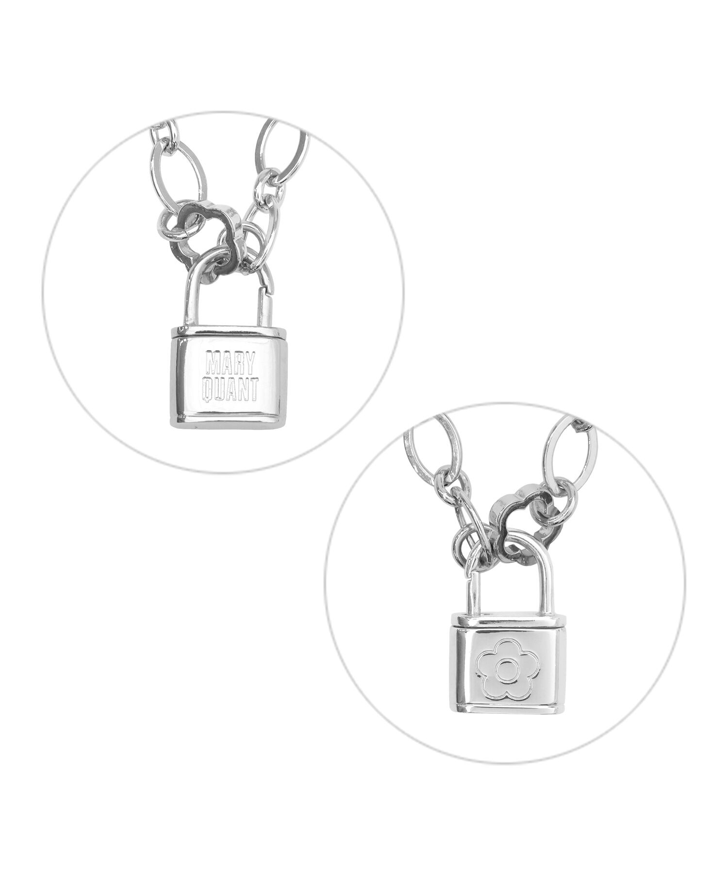 MARY QUANT「パドロック ネックレス」|ネックレス|