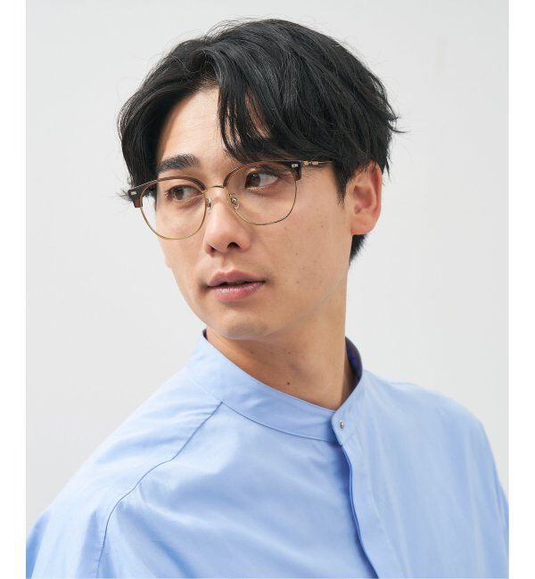  「ウェリントン型 メガネ│大きめ 小顔効果 ビッグシェイプ｜ レンズ交換券付」|メガネ|