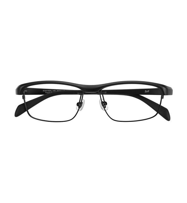  「ウェリントン型 メガネ(跳ね上げ式) ズレ落ち防止 伊達メガネ 度付きメガネ ｜FLIP UP  レンズ交換券付」|メガネ|