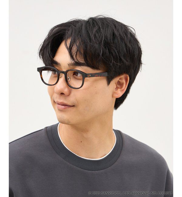  「Zoff｜はぴだんぶい 【ポチャッコ モデル】 メガネ｜伊達・度付きメガネ｜グッズ   レンズ交換券付」|メガネ|