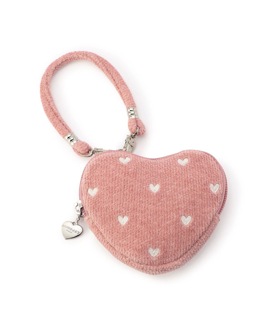 LOVERARY BY FEILER「ラブラリーハート　ハート型ポーチ　L/LRH-260130」|ポーチ|ピンク