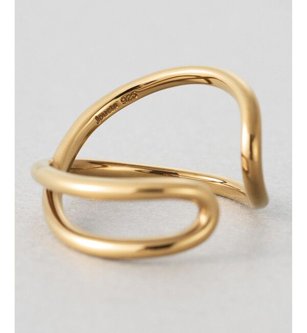 Jouete「[ジェンダレス] フォークリング クロス」|リング|