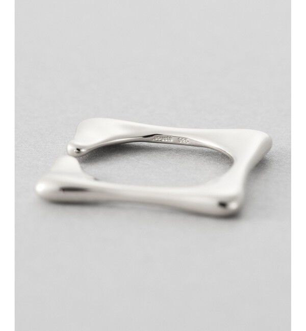 Jouete「[メニリング] スクエア&times;ドロップ」|リング|