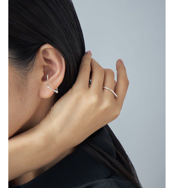 Jouete「[メニリング] スクエア&times;ドロップ」|リング|