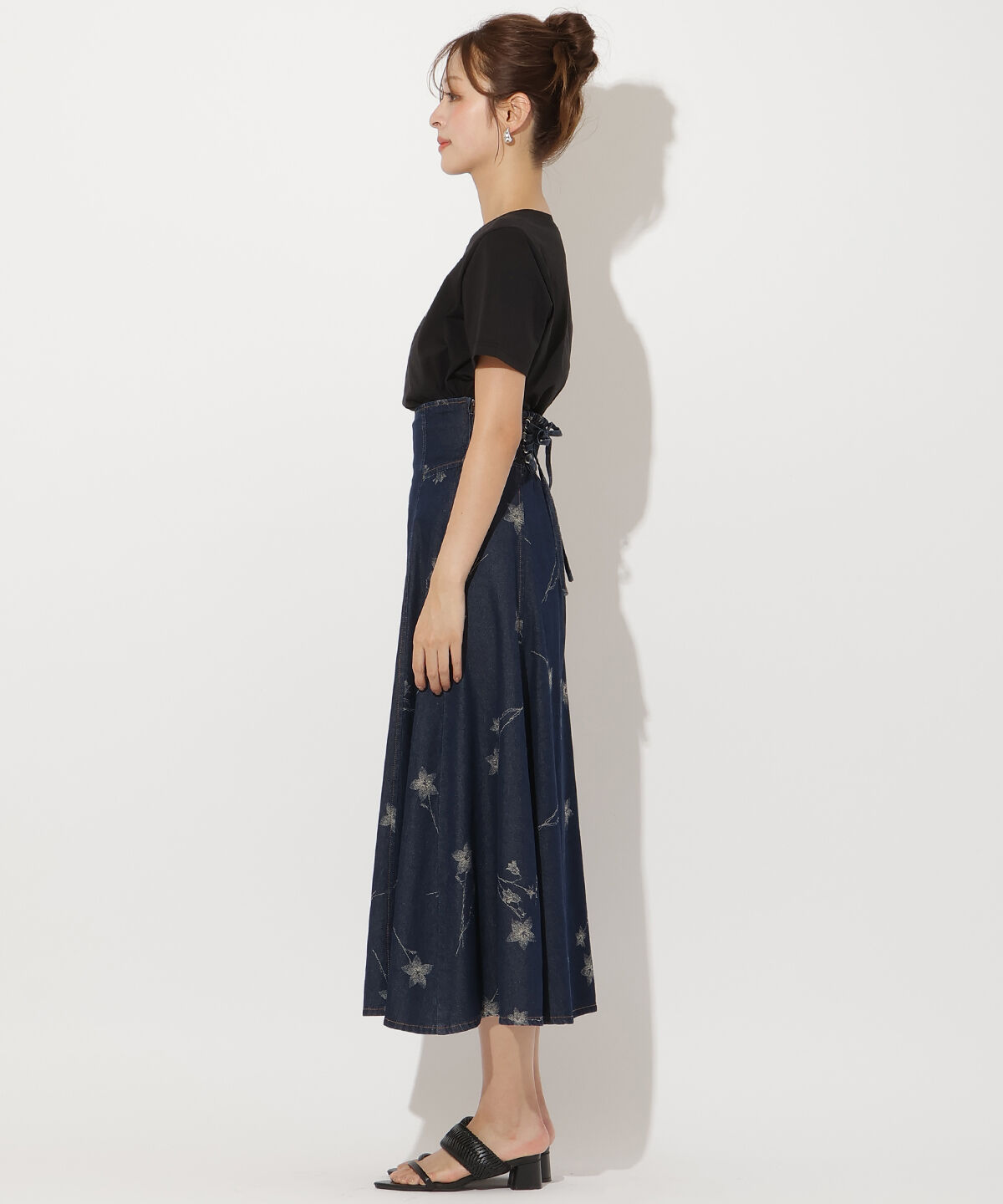 アンドクチュール「COUTURE 刺繍Tシャツ」|Tシャツ・カットソー|