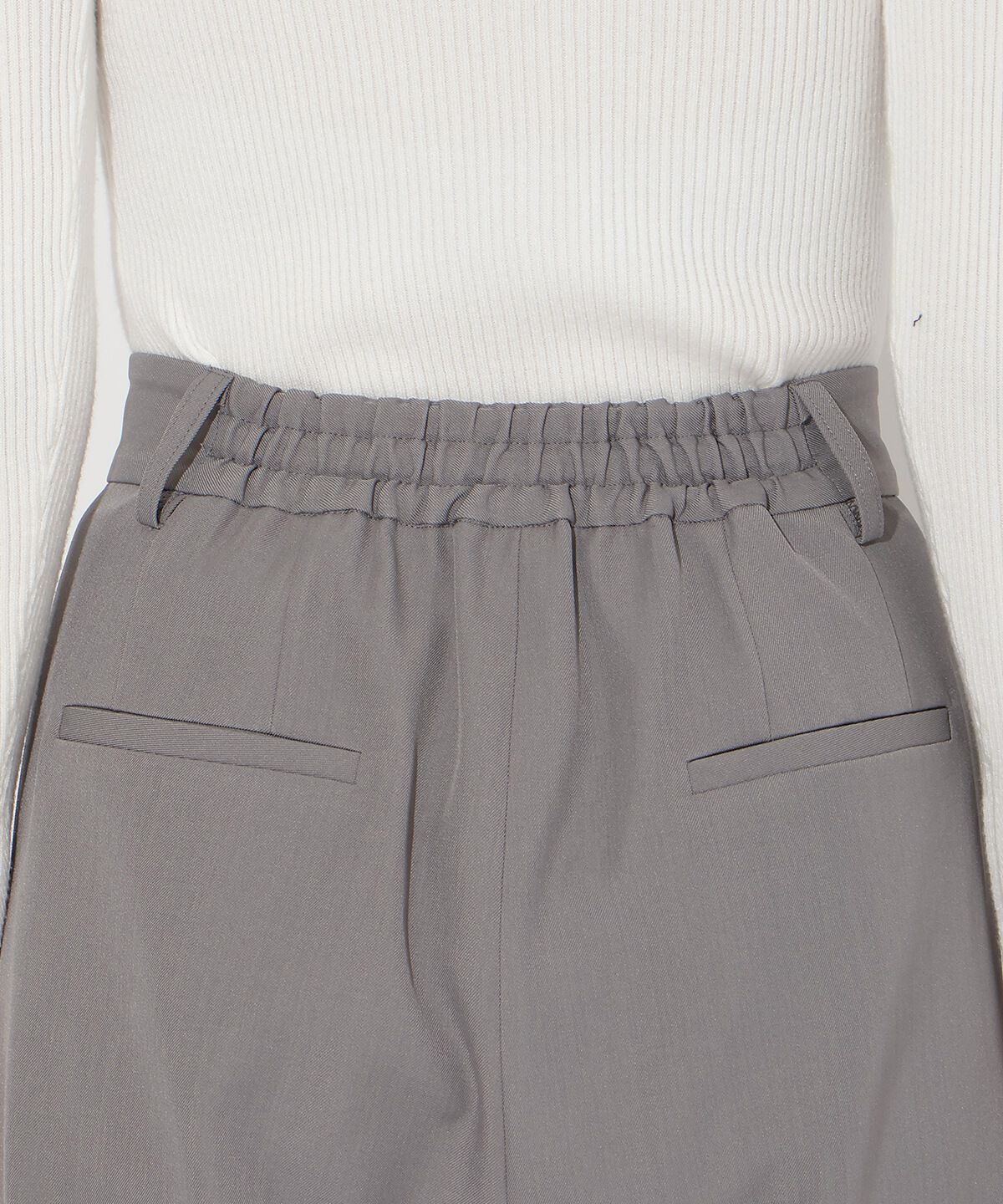 アンドクチュール「タックワイドパンツ」|その他|