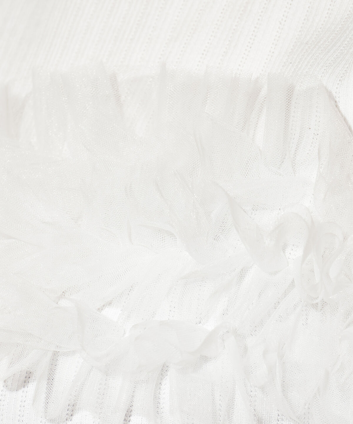 WILLSELECTION「チュールフリルテレコトップス」|Tシャツ・カットソー|