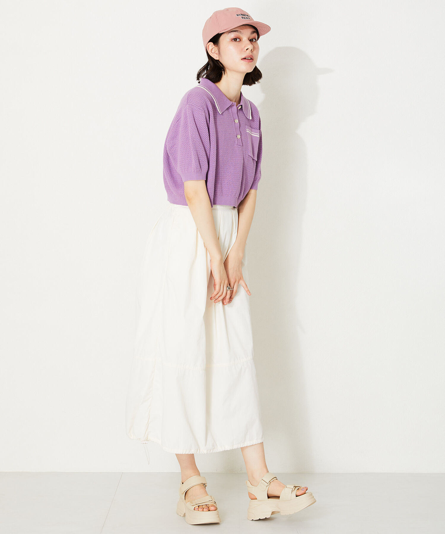 ORiental TRaffic「【アウトレット価格】厚底スニーカーソールサンダル/41205 サンダル 履きやすい スポサン 人気」|サンダル|