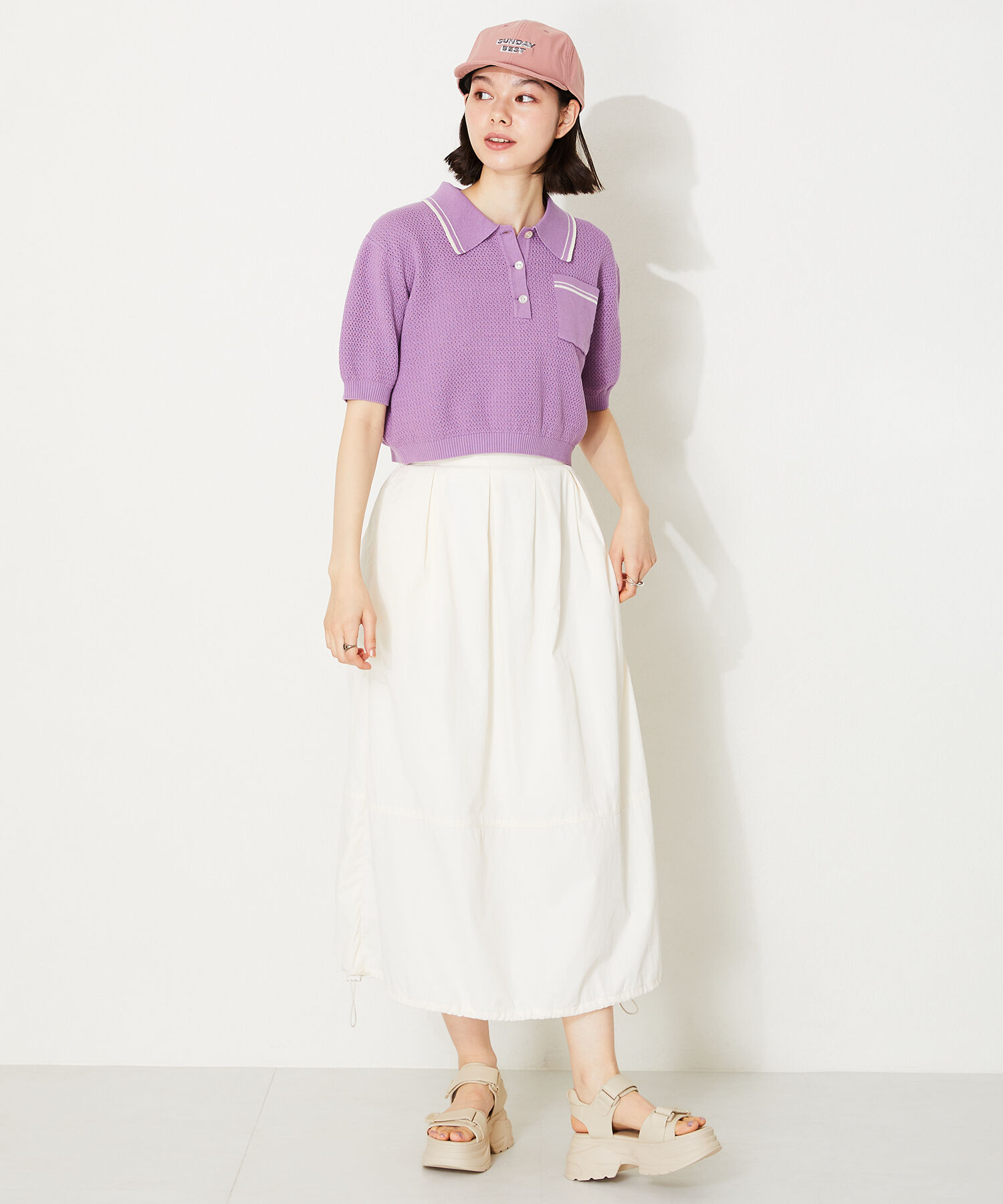 ORiental TRaffic「【アウトレット価格】厚底スニーカーソールサンダル/41205 サンダル 履きやすい スポサン 人気」|サンダル|