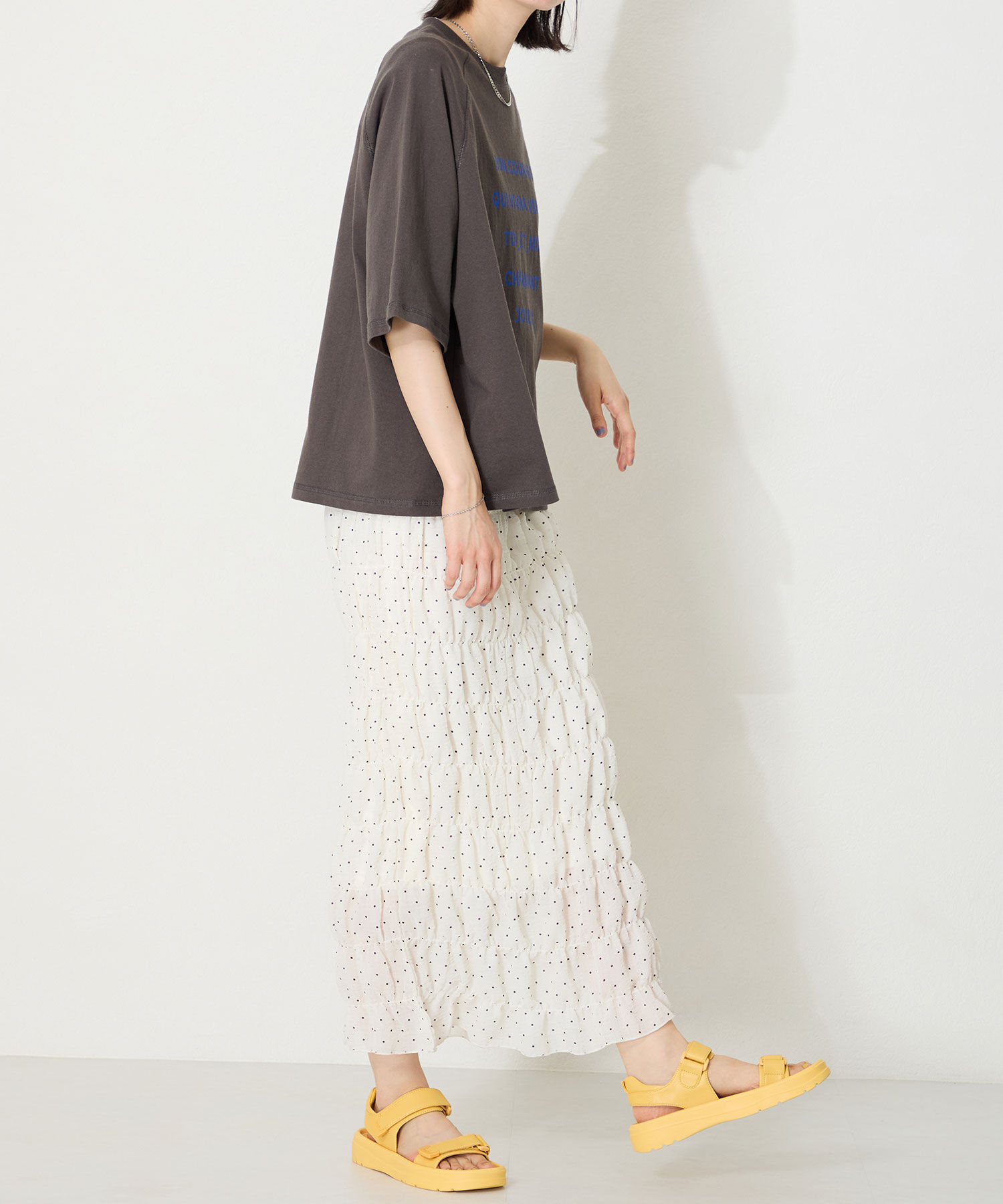 ORiental TRaffic「【Fit me サンダル】ダブル ベルト サンダル /51227 軽い 柔らかい フラット」|サンダル|