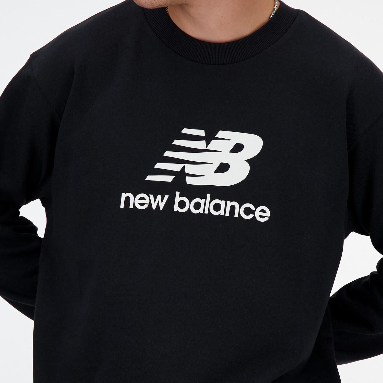 NEW BALANCE 「【NEW BALANCEｳｪｱ】M NB Stacked Logo ｽｳｪｯﾄ」|スウェット・ジャージ|