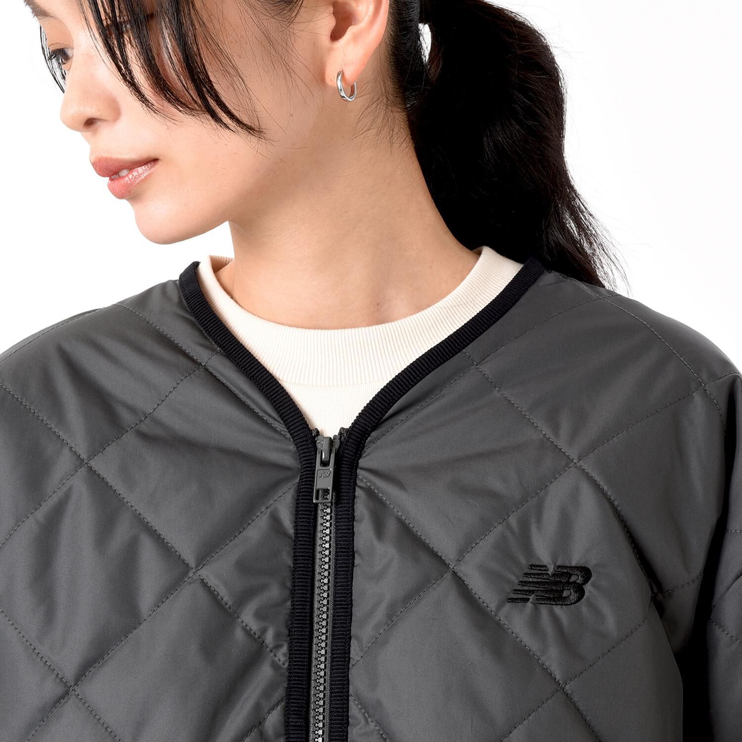 NEW BALANCE 「【NEW BALANCEｳｪｱ】W ｷﾙﾄｳｰﾌﾞﾝJK」|ポロシャツ|