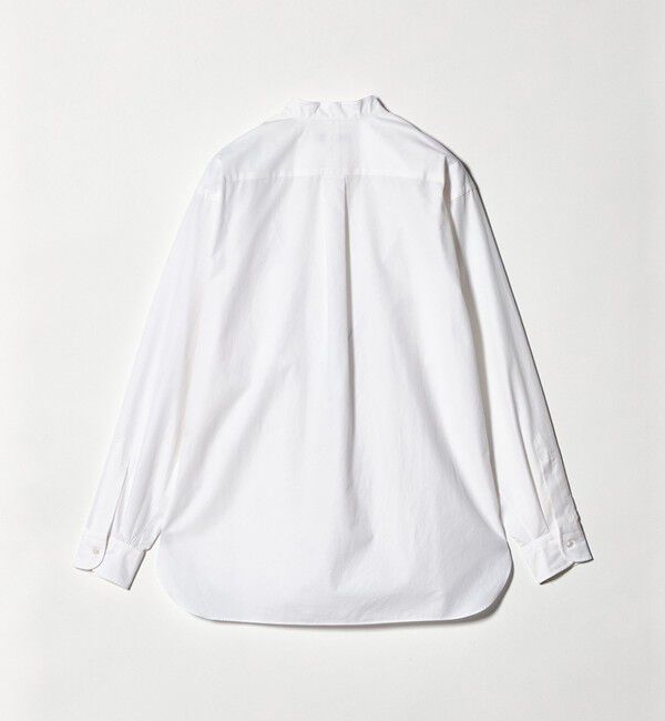 UNITED ARROWS「カリビアーナミルズ ポプリン バンドカラーシャツ」|シャツ・ブラウス|