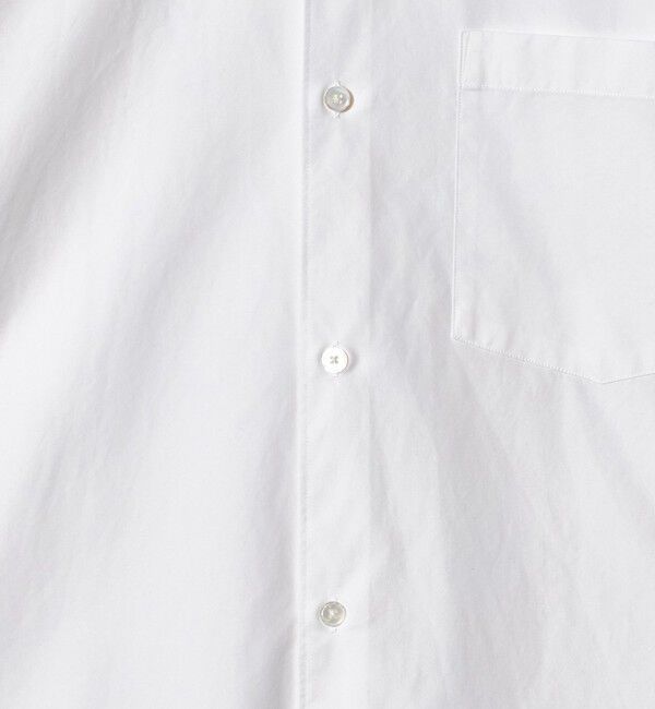 UNITED ARROWS「カリビアーナミルズ ポプリン バンドカラーシャツ」|シャツ・ブラウス|