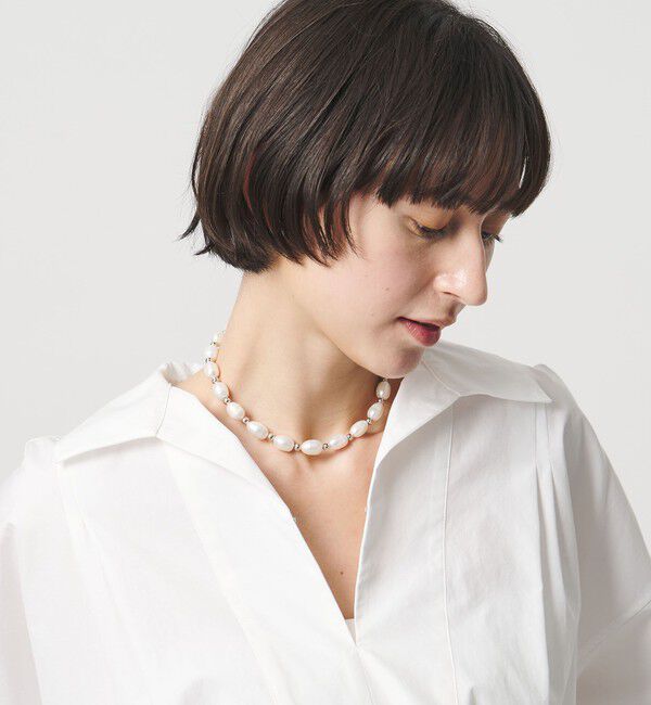 UNITED ARROWS「【別注】＜PHILIPPE AUDIBERT＞NAVA PRL チョーカー」|ネックレス|SILVER