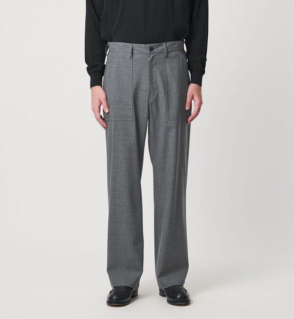 UNITED ARROWS「ウールトロピカル ファティーグ パンツ」|その他|