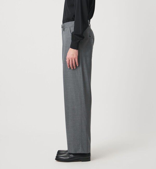 UNITED ARROWS「ウールトロピカル ファティーグ パンツ」|その他|