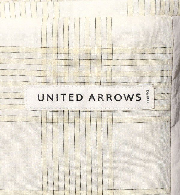 UNITED ARROWS「ナイロン/タフタ ウィンドウ マック コート 撥水」|ステンカラーコート|