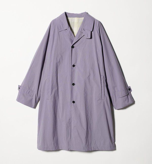 UNITED ARROWS「ナイロン/タフタ ウィンドウ マック コート 撥水」|ステンカラーコート|