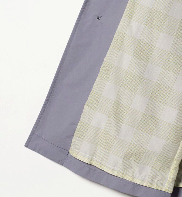 UNITED ARROWS「ナイロン/タフタ ウィンドウ マック コート 撥水」|ステンカラーコート|