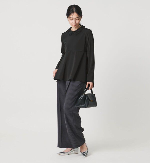 UNITED ARROWS「FEEL CLEAN 2WAY ブラウス ‐防しわ ストレッチ UVカット‐」|シャツ・ブラウス|