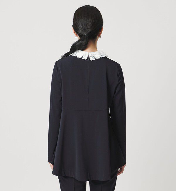 UNITED ARROWS「FEEL CLEAN 2WAY ブラウス ‐防しわ ストレッチ UVカット‐」|シャツ・ブラウス|