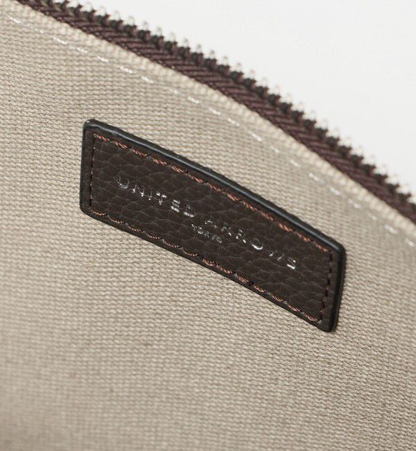 UNITED ARROWS「レザー クラッチバッグ」|クラッチバッグ|
