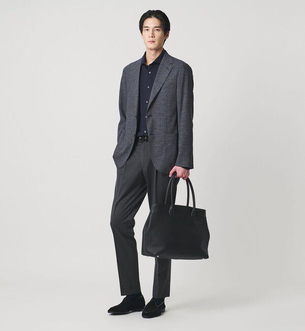 UNITED ARROWS「レザー ジップ トートバッグ」|トートバッグ|