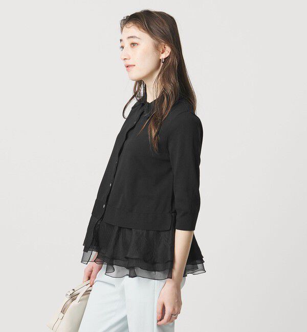 UNITED ARROWS「レディー ポロニット 」|カーディガン|