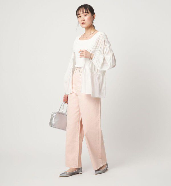 UNITED ARROWS green label relaxing「［size SHORT/TALLあり］ワイド デニム パンツ」|デニム|