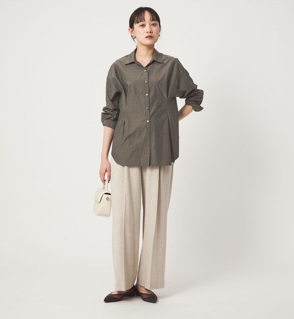 UNITED ARROWS green label relaxing「FAbRICA ウエスト タック シャツ」|シャツ・ブラウス|