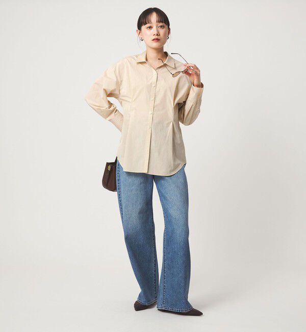 UNITED ARROWS green label relaxing「FAbRICA ウエスト タック シャツ」|シャツ・ブラウス|