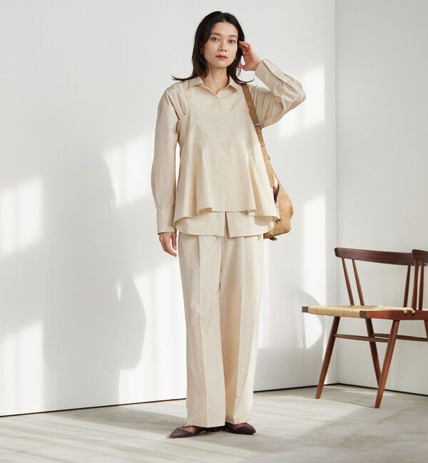 UNITED ARROWS green label relaxing「FAbRICA ウエスト タック シャツ」|シャツ・ブラウス|