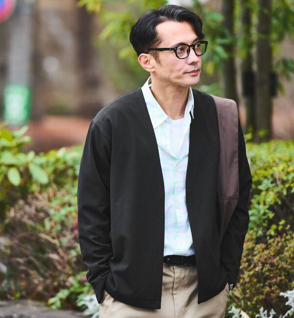 UNITED ARROWS green label relaxing「CARREMAN イージー カーディガン」|カーディガン|NAVY