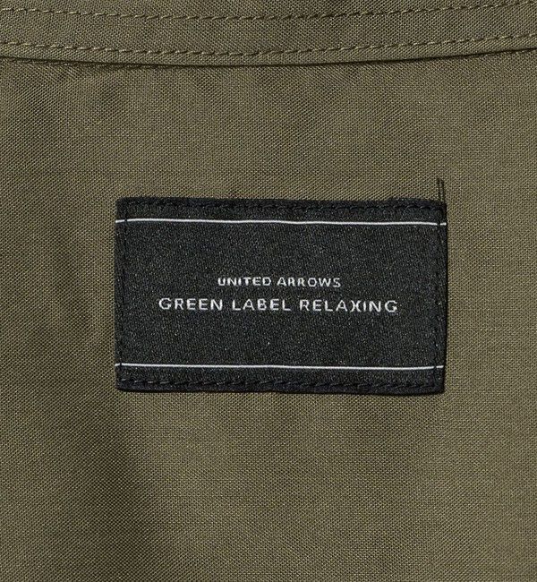 UNITED ARROWS green label relaxing「レーヨンナイロン ワッシャー ダブルパッチポケット レギュラーカラー シャツ」|シャツ・ブラウス|