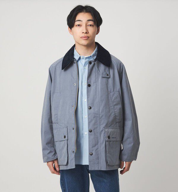 UNITED ARROWS green label relaxing「＜Barbour＞オーバーサイズフィット ピーチスキン ビデイル ジャケット ブルゾン」|ブルゾン・スタジャン|