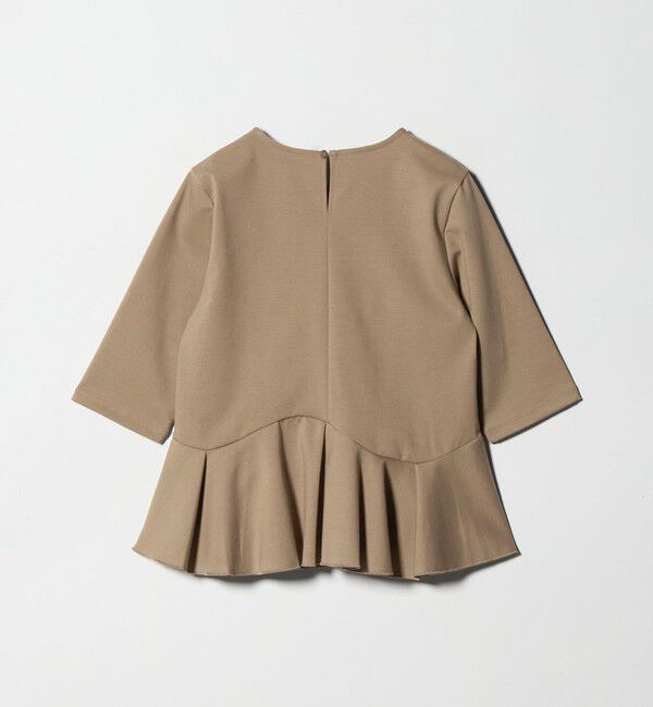 UNITED ARROWS green label relaxing「イレヘム ペプラム ポンチ プルオーバー カットソー 接触冷感 UVカット」|Tシャツ・カットソー|