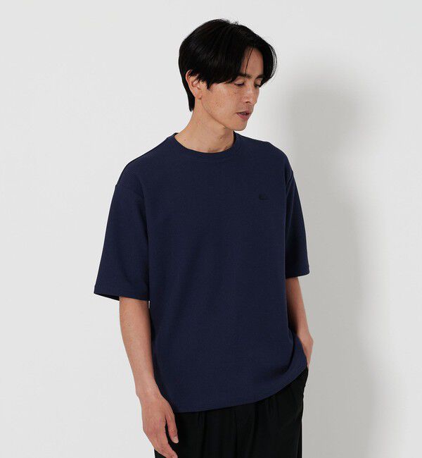 BEAUTY&YOUTH UNITED ARROWS「＜LACOSTE for BEAUTY&YOUTH＞1トーン ショートスリーブ Tシャツ」|Tシャツ・カットソー|NAVY